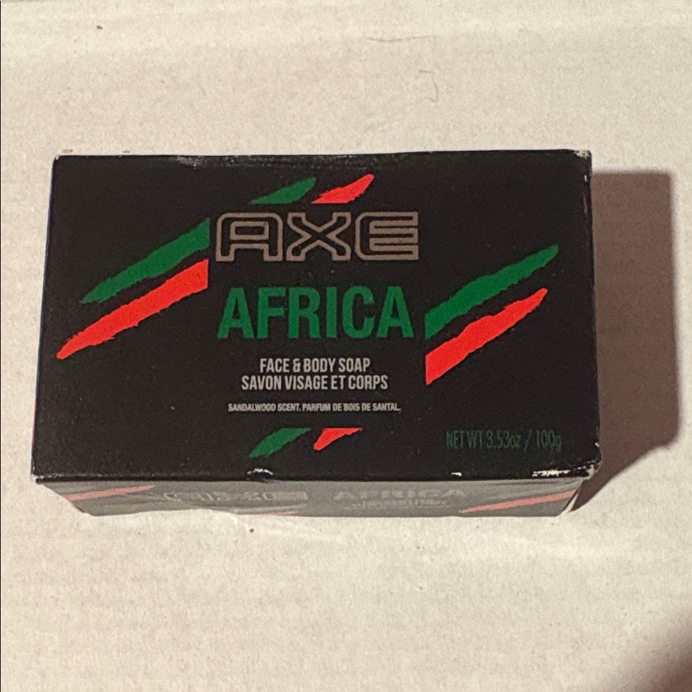 AXE Africa Face & Body Soap - Black and Green